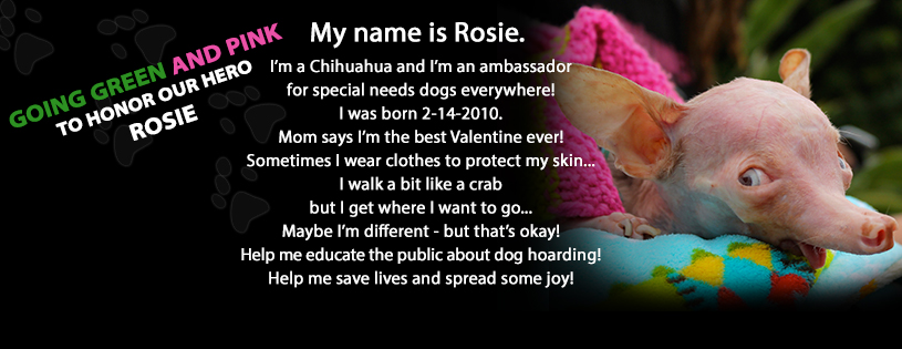 go green/pink rosie fb cover